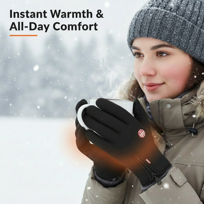 Heated Waterproof Touchscreen Gloves for Men and Women