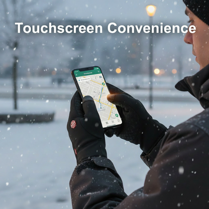 Heated Waterproof Touchscreen Gloves for Men and Women
