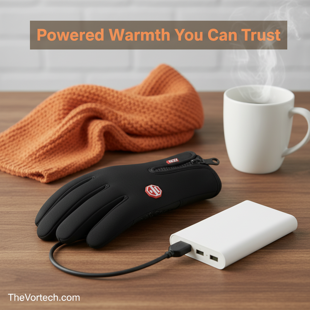 Heated Waterproof Touchscreen Gloves for Men and Women
