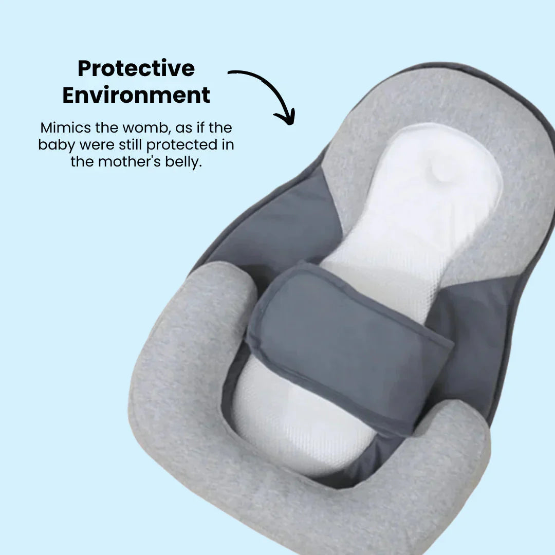 Infant Pillow Anti-Spit Up Baby Nest Bed Head Cushion