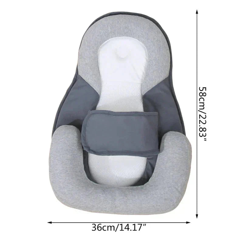 Infant Pillow Anti-Spit Up Baby Nest Bed Head Cushion