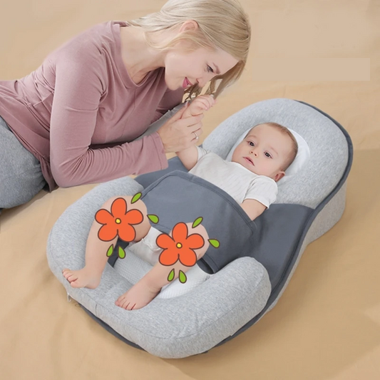 Infant Pillow Anti-Spit Up Baby Nest Bed Head Cushion