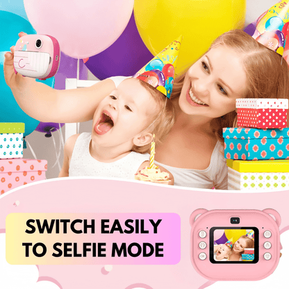 Instant Camera Printer Portable Inkless Thermal Photo Printer