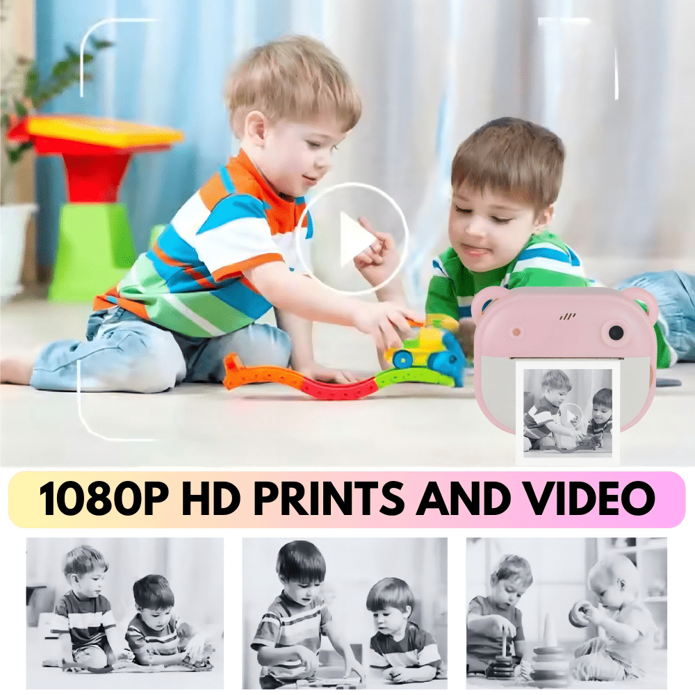 Instant Camera Printer Portable Inkless Thermal Photo Printer