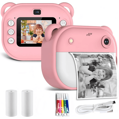Instant Camera Printer Portable Inkless Thermal Photo Printer