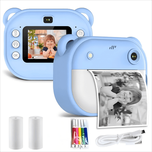 Instant Camera Printer Portable Inkless Thermal Photo Printer