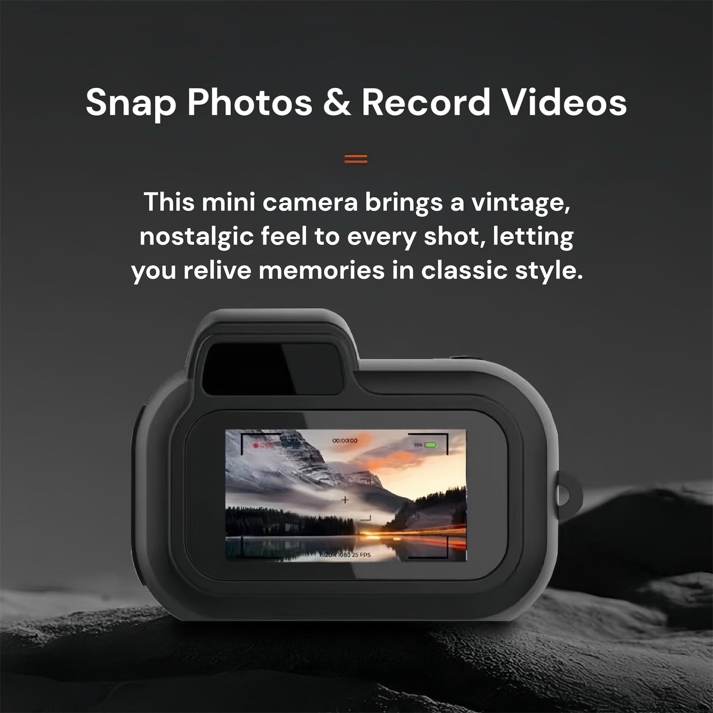 Instant Film Camera Mini Vintage Camera