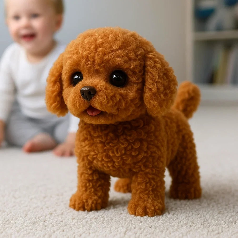 Interactive Plush Puppy Toy