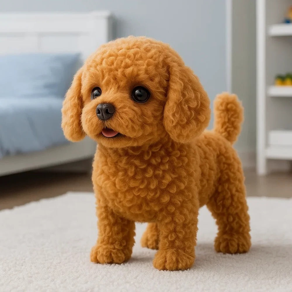 Interactive Plush Puppy Toy