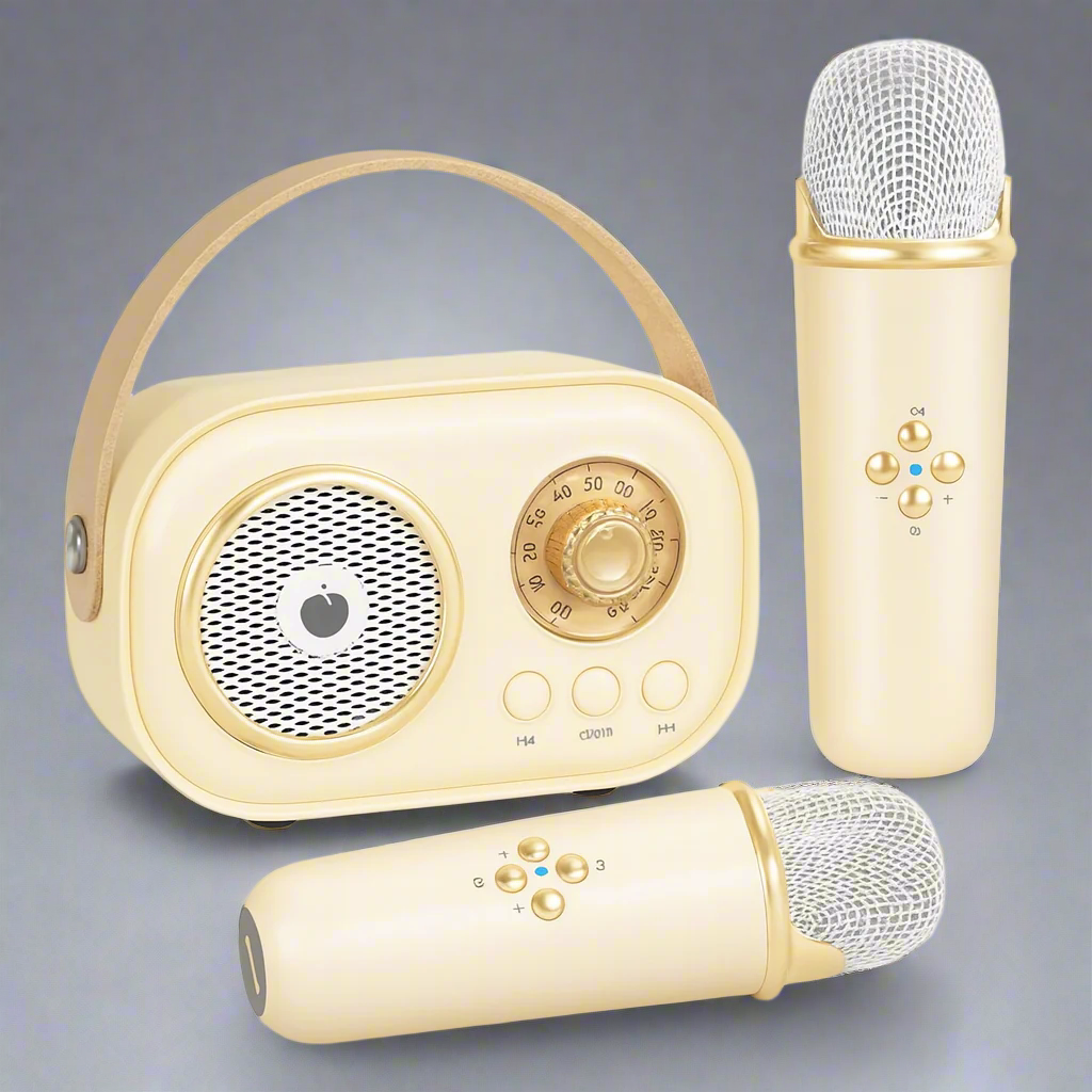 Karaoke Machine Bluetooth Speaker Set Portable Audio System