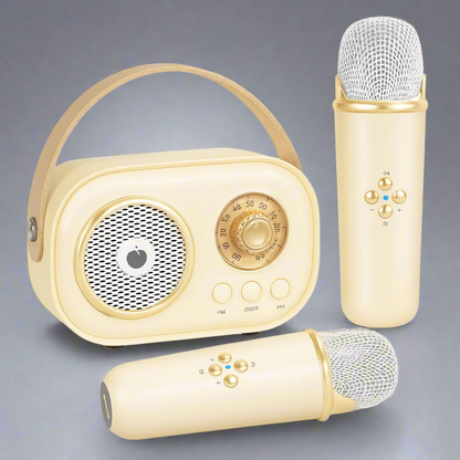 Karaoke Machine Bluetooth Speaker Set Portable Audio System