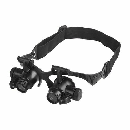 LED Magnifying Glasses with Adjustable Brightness for Reading