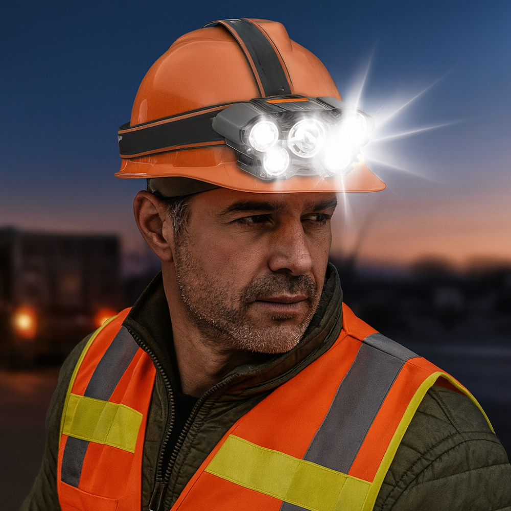 LED Rechargeable Headlamp Hunting Light