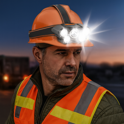 LED Rechargeable Headlamp Hunting Light