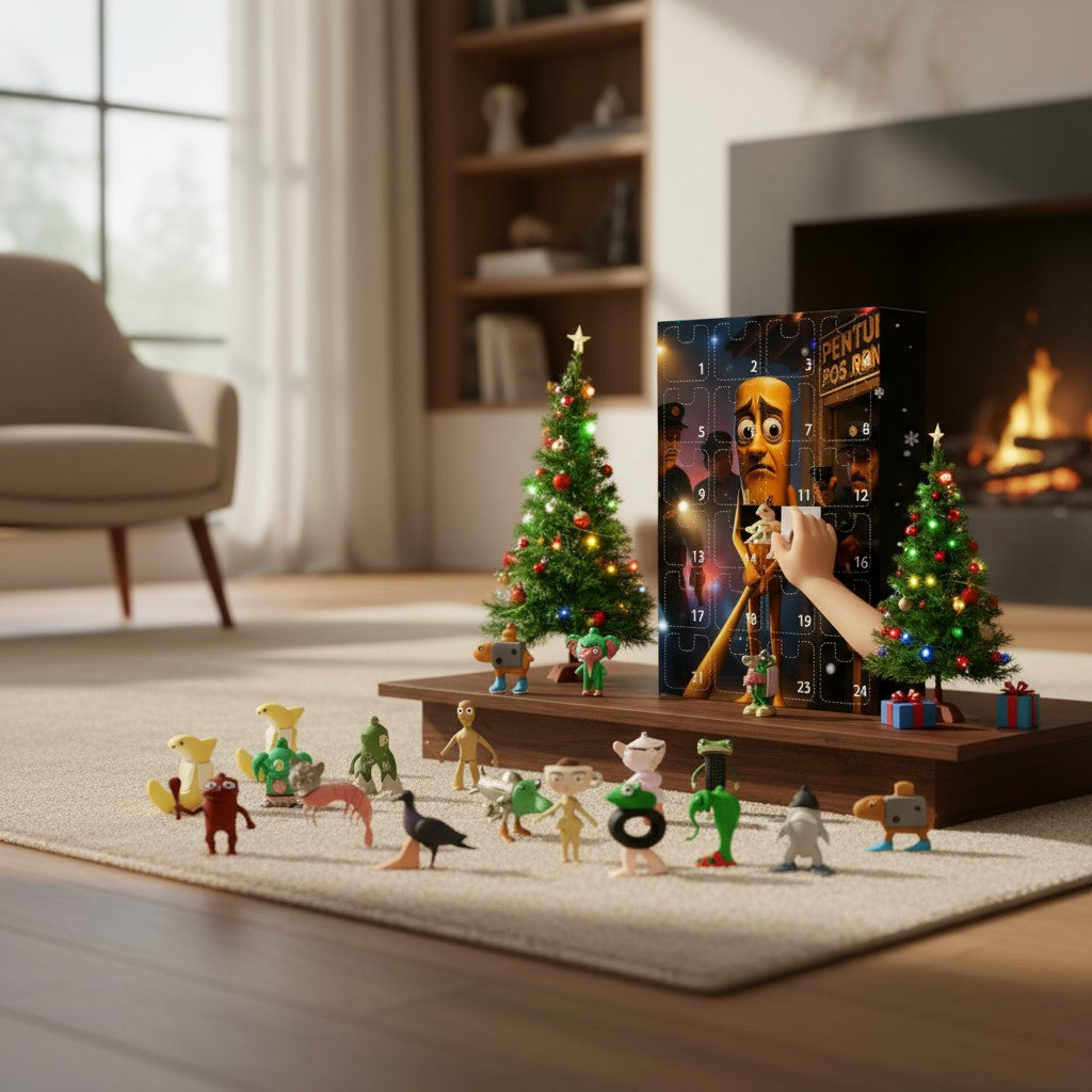Kids Christmas Advent Calendar 24 Days Holiday Gift