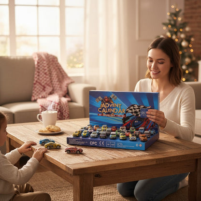 Racing Car Advent Calendar Countdown Gift 24 Days