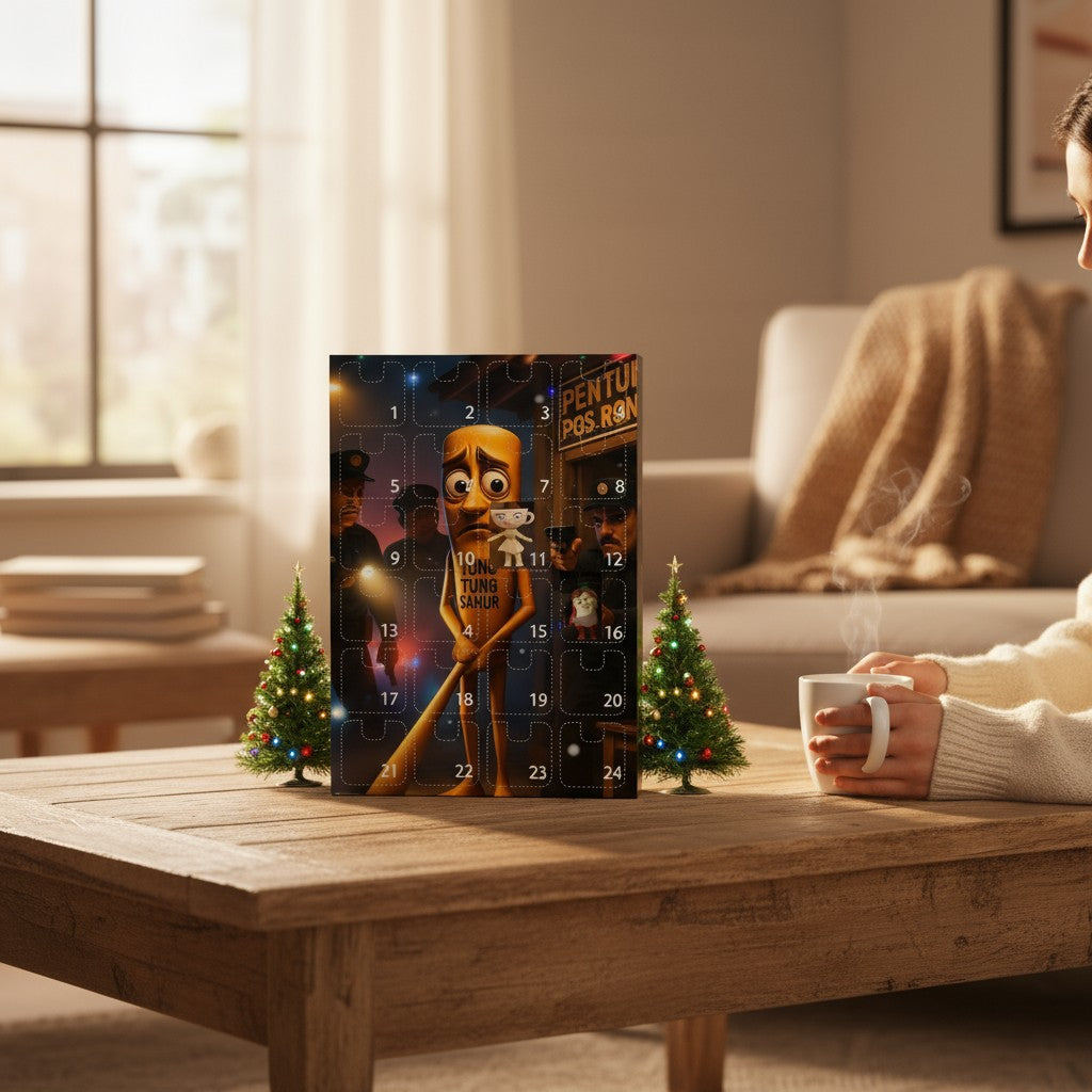 Kids Christmas Advent Calendar 24 Days Holiday Gift