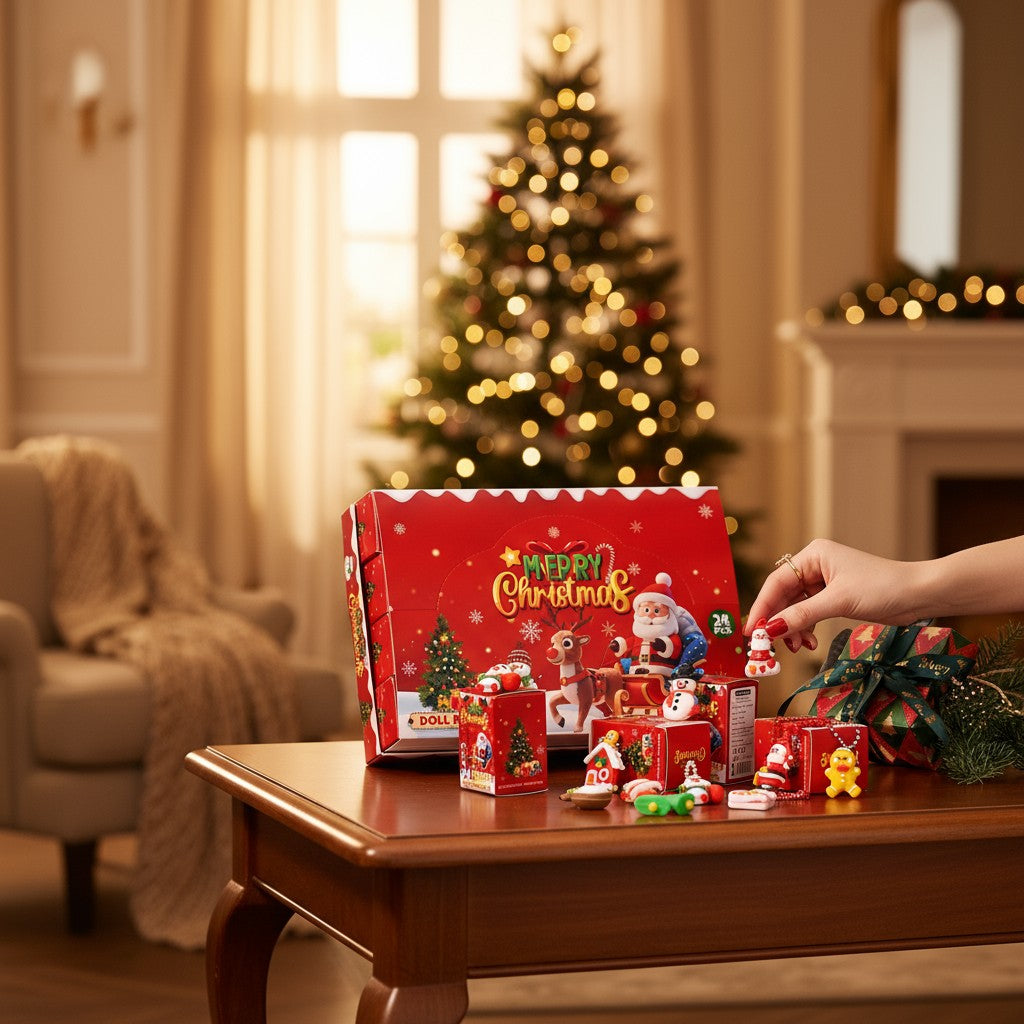 Advent Calendar Christmas Countdown Gift for Kids