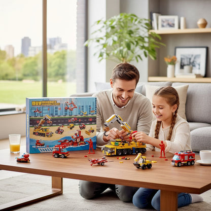 Kids Christmas Advent Calendar Building Blocks Set 24 Pieces