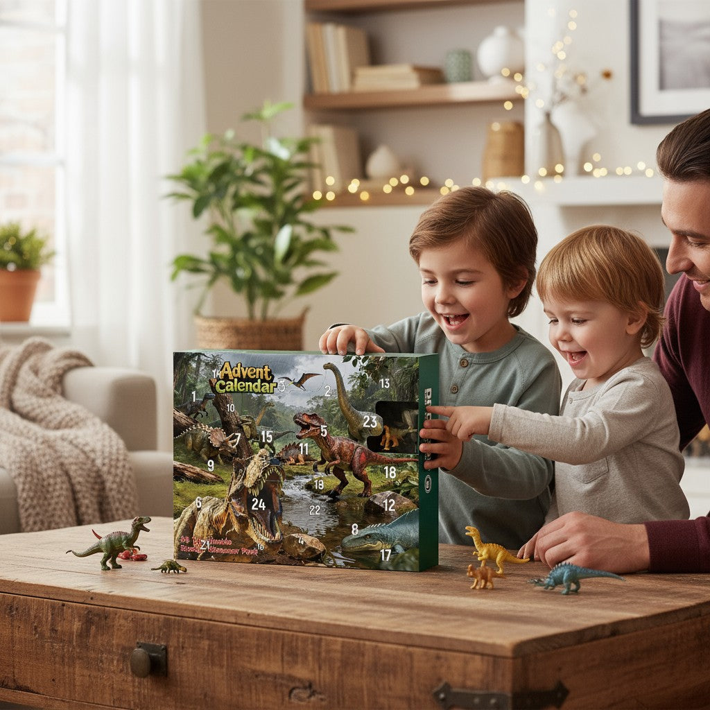 Dinosaur Advent Calendar Gift Figures 24 Days