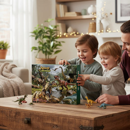 Dinosaur Advent Calendar Gift Figures 24 Days