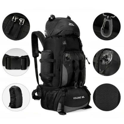 Hiking Backpack Waterproof 90L Camping Backpack Gear