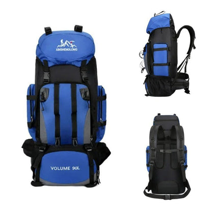 Hiking Backpack Waterproof 90L Camping Backpack Gear