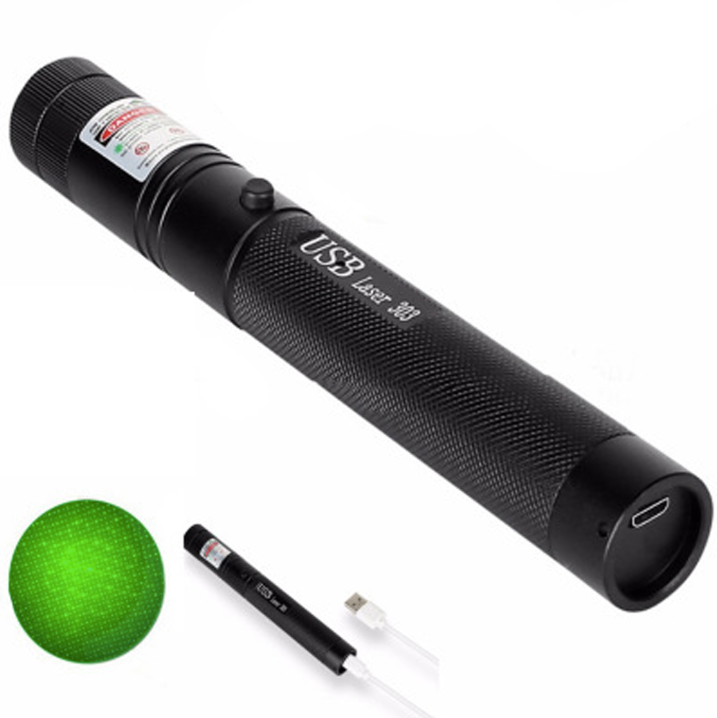 Long-Range Rechargeable Laser Pointer for Outdoor Use