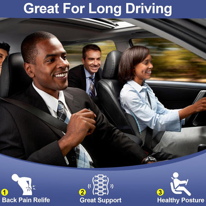 Lumbar Support Pillow Memory Foam Back Cushion