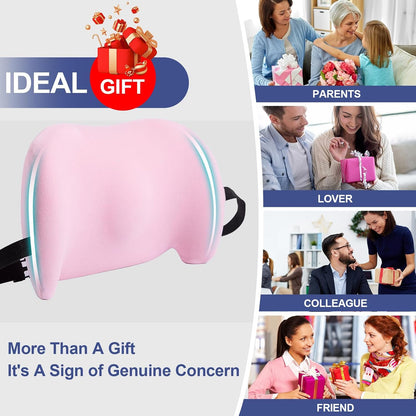 Lumbar Support Pillow Memory Foam Back Cushion