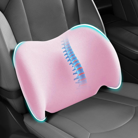 Lumbar Support Pillow Memory Foam Back Cushion