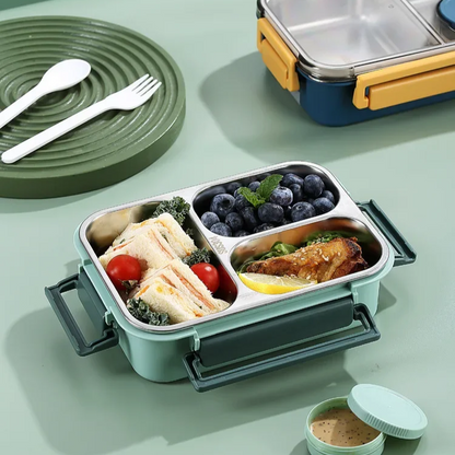 Compact Lunch Box On-the-Go for Office School