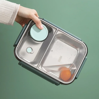 Compact Lunch Box On-the-Go for Office School