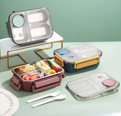 Compact Lunch Box On-the-Go for Office School