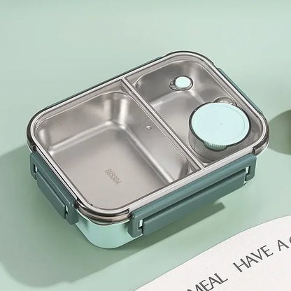 Compact Lunch Box On-the-Go for Office School