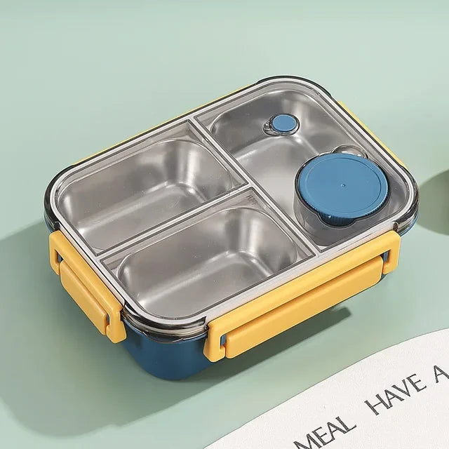 Compact Lunch Box On-the-Go for Office School