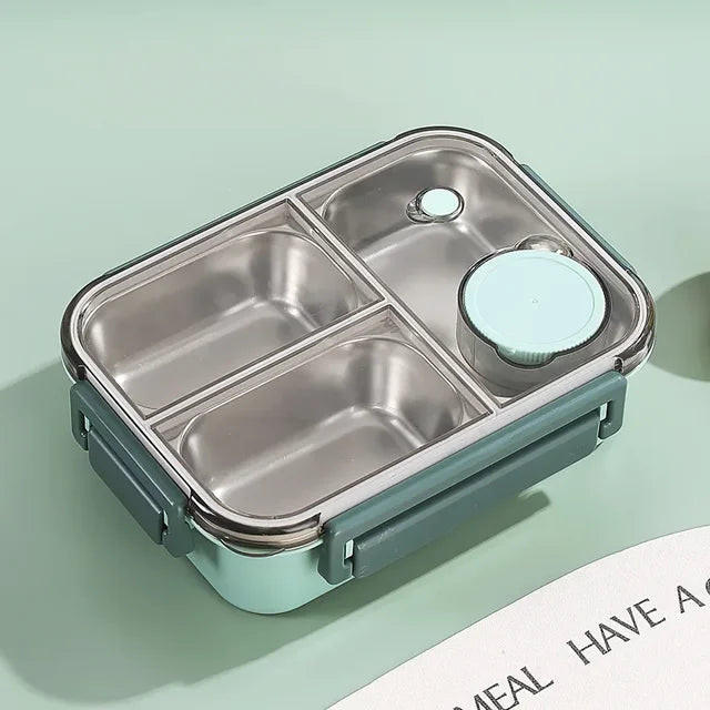 Compact Lunch Box On-the-Go for Office School