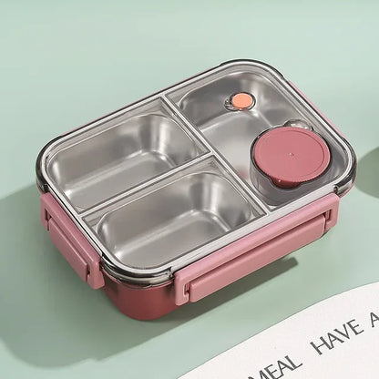 Compact Lunch Box On-the-Go for Office School