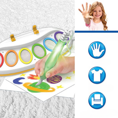Kids Painting Set Magic Light Brush
