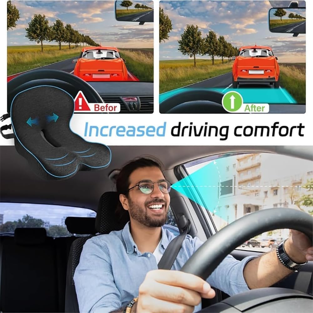 L-Shaped Memory Foam Car Seat Cushion