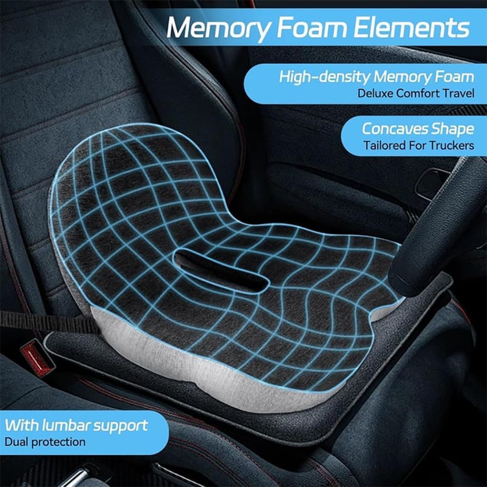 L-Shaped Memory Foam Car Seat Cushion