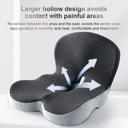 Memory Foam Lumbar Support Cushion Pillow