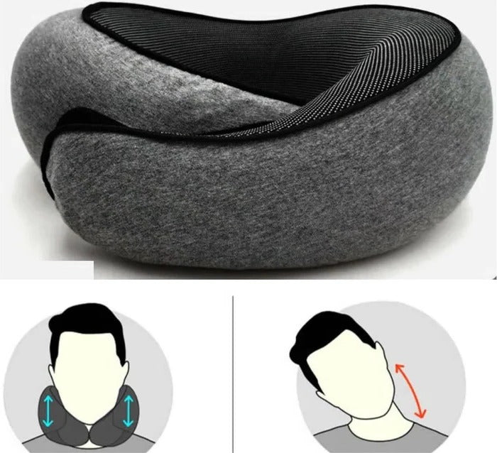 Memory Foam Travel Neck Pillow