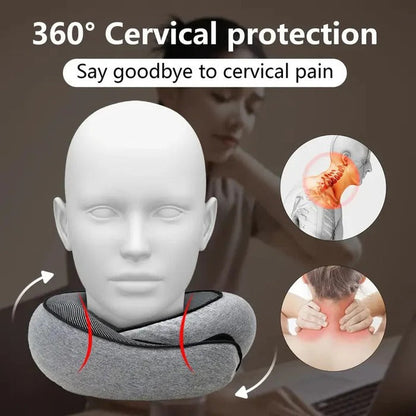 Memory Foam Travel Neck Pillow