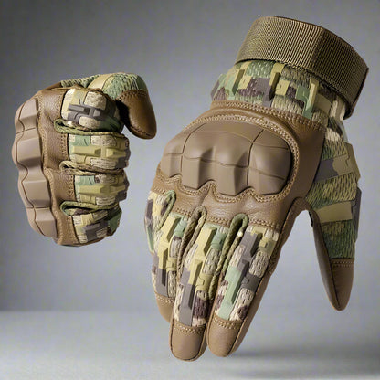 Men's Full Finger Motorcycle Gloves Tactical Gloves Hunting Gear