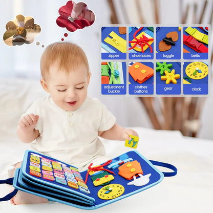 Montessori Busy Book Educational Toy Learning Activities