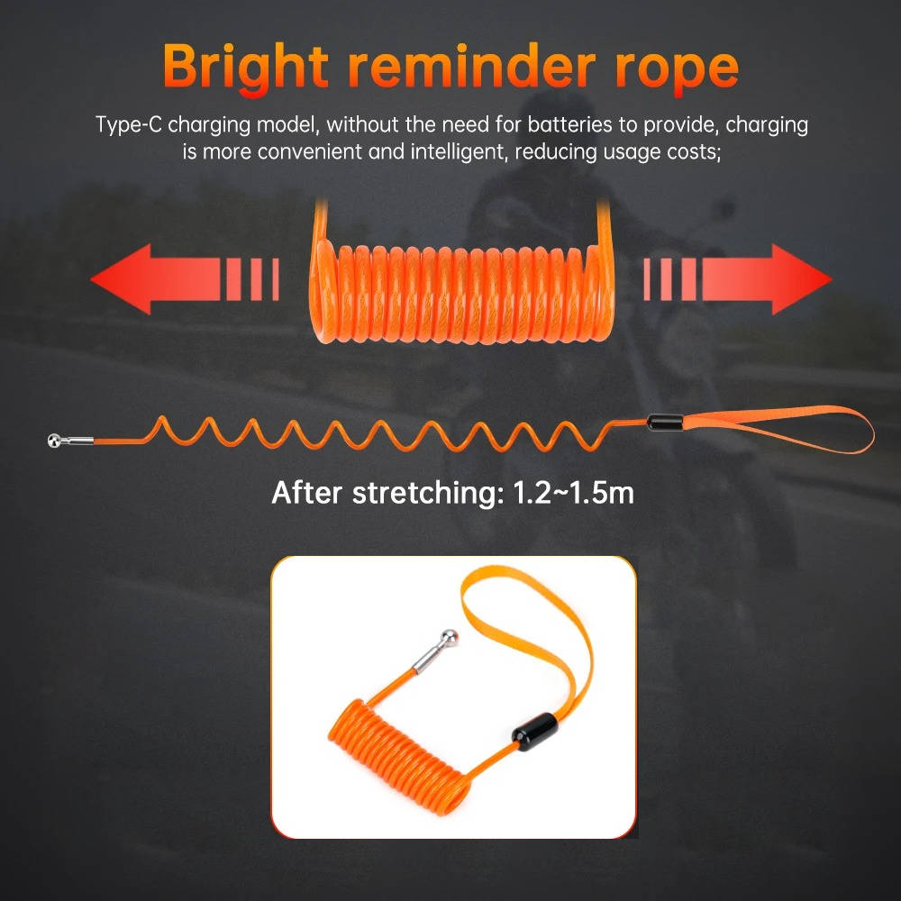 Motorcycle Disc Lock Alarm System