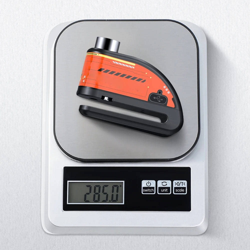 Motorcycle Disc Lock Alarm System