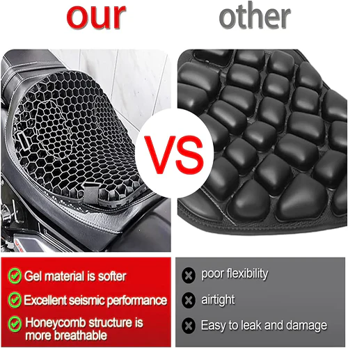 Motorcycle Gel Seat Pad