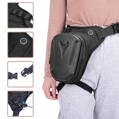 Motorcycle Leg Bag Pouch Storage Accessory